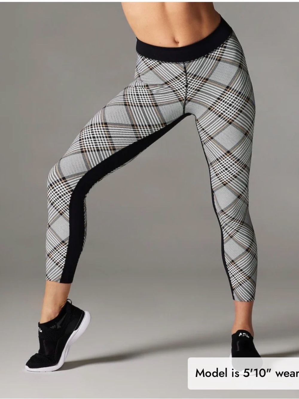NWT  Tavi plaid sculpt leggings Small